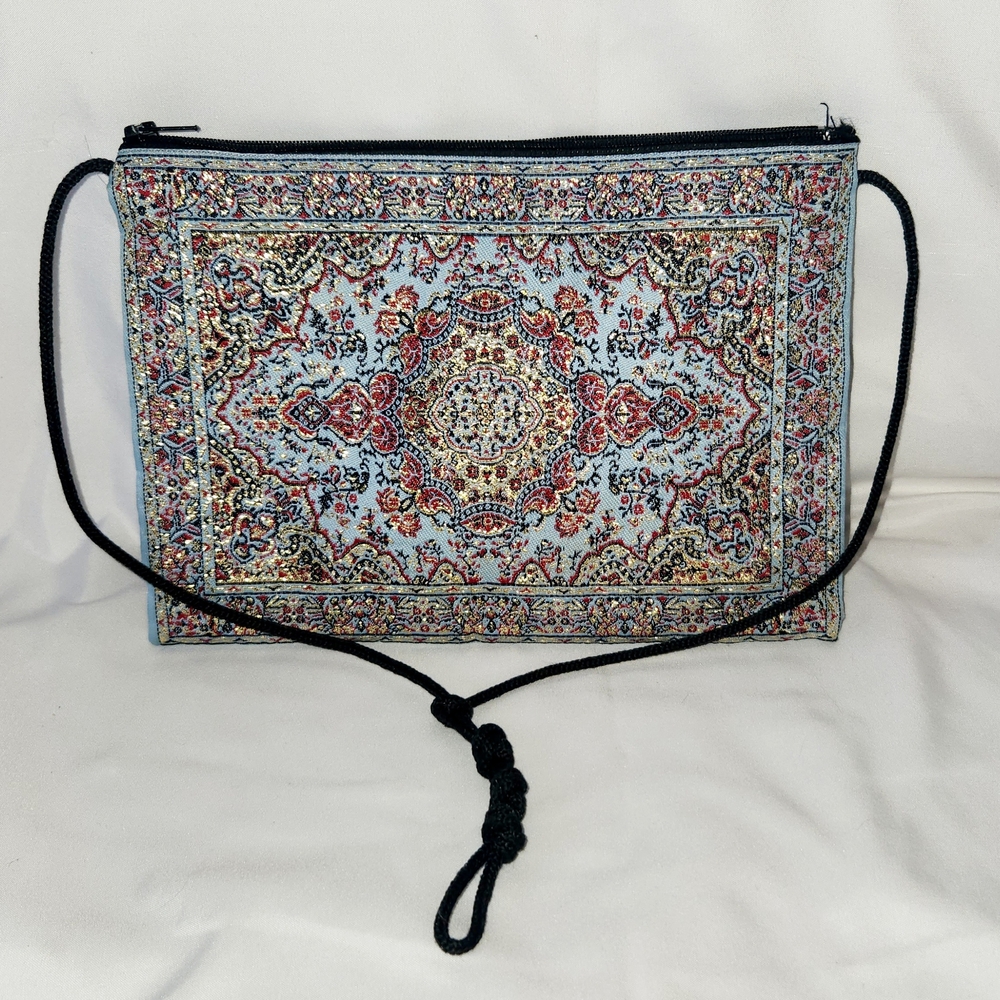 Silky Tapestry Purse